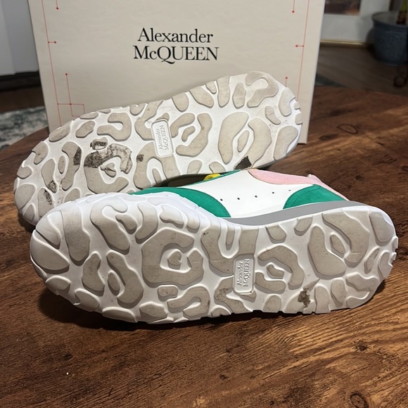 Authentic Alexander McQueen color block sneakers - Picture 3 of 7